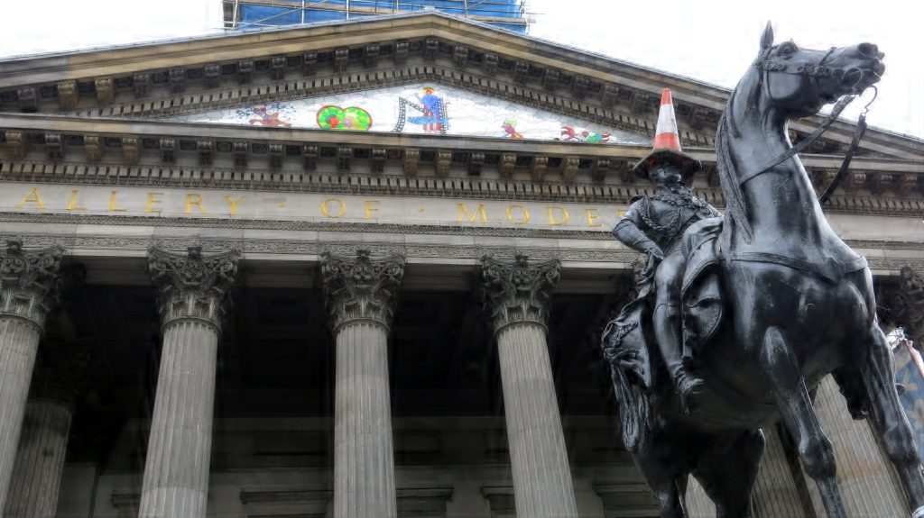 Gallery of Modern art in Glasgow