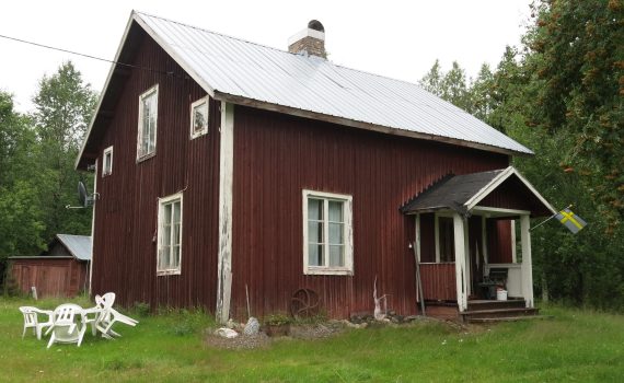 Markustorp, ett hus i skogen.